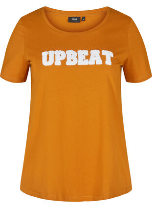 T-shirt med tryck i bomull, Cathay Spice UPBEAT, Packshot image number 0