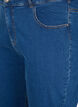 Croppade Vera-jeans med raka ben, Bl&aring;, Packshot image number 2