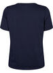 T-shirt från FLASH med tryck, Navy Blazer, Packshot image number 1