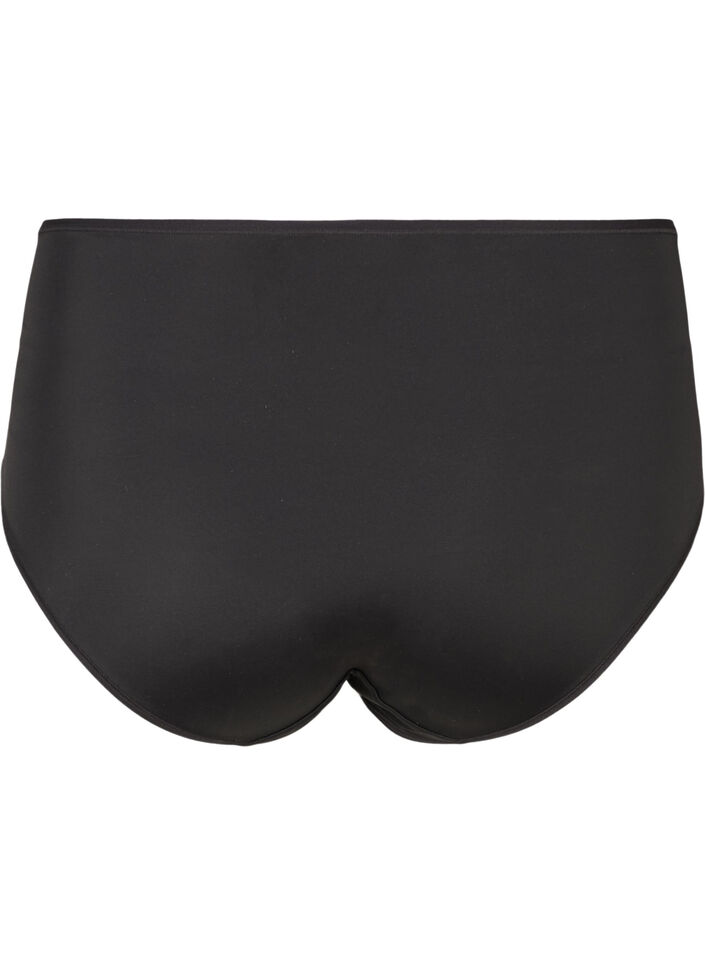 2-pack trosor med normal midja, Svart, Packshot image number 1