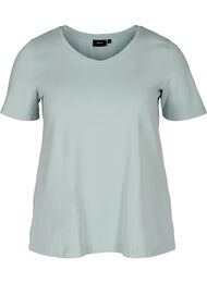 Basis t-shirt, Gray mist