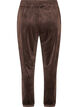 L&ouml;sa byxor i velour, Brun, Packshot image number 1