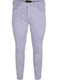 Super slim Amy jeans med hög midja, Lavender