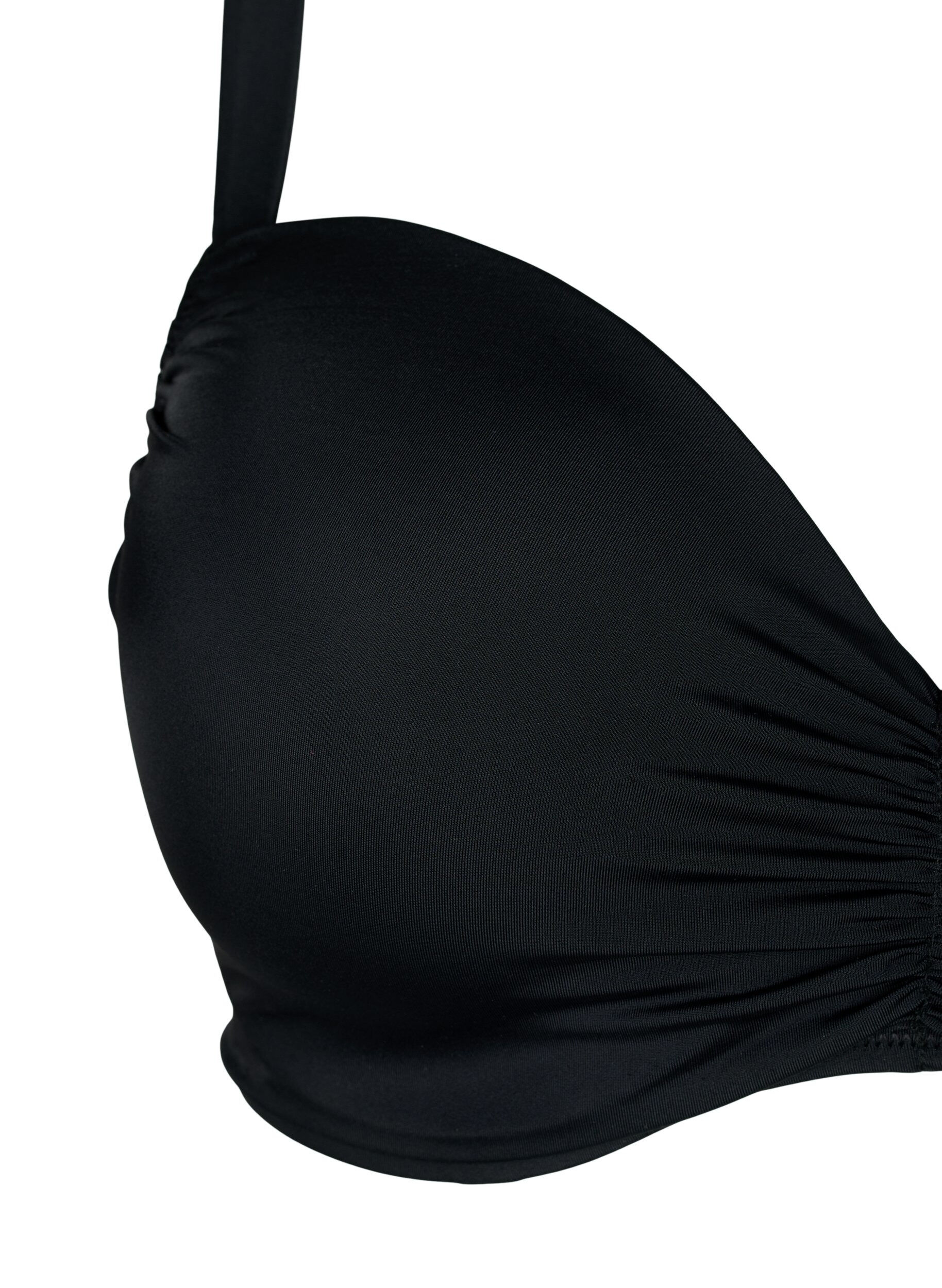 Zizzi Bikini-bh med formade kupor, Black, Packshot image number 2