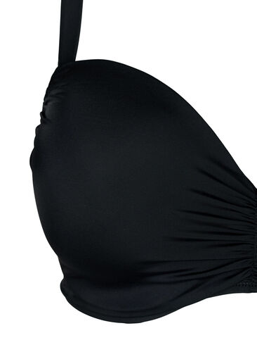 Bikini-bh med formade kupor, Black, Packshot image number 2
