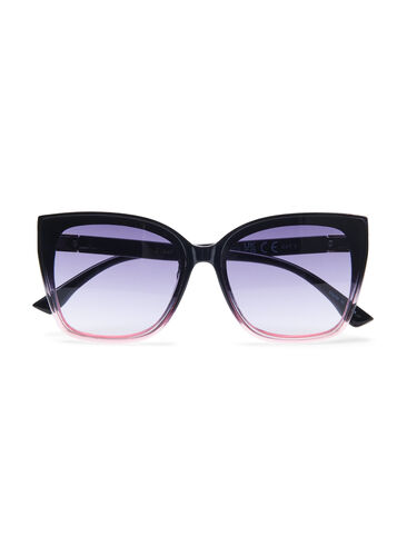 Tvåfärgade solglasögon , Black, Packshot image number 0