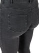 Croppade Amy jeans med blixtl&aring;s, Gr&aring;, Packshot image number 3