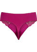 Trosor i microfiber med spets, Boysenberry, Packshot image number 1