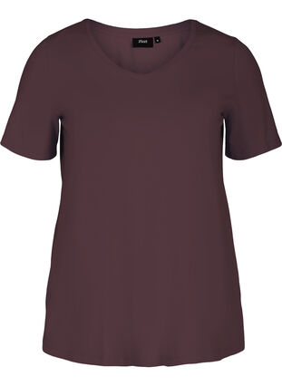 Basis t-shirt, Fudge, Packshot image number 0