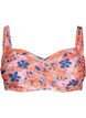 Bikinitopp med tryck, Retro Flower, Packshot image number 0