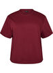Boxig t-shirt i bomull, R&ouml;d, Packshot image number 0