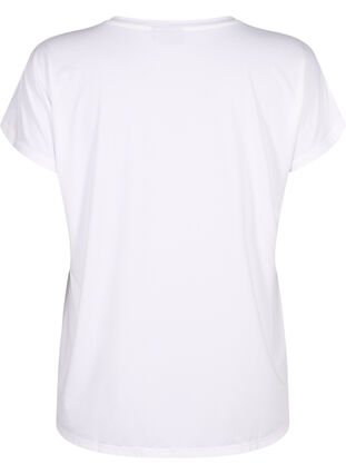 Kortärmad t-shirt för träning, Bright White, Packshot image number 1