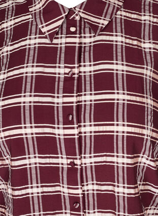 Rutig skjorta med puffärmar, Port Royal Check, Packshot image number 2