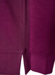 L&aring;ng&auml;rmad blus i jersey med rund hals, Lila, Packshot image number 3