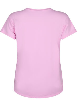 Kortärmad t-shirt för träning, Pastel Lavender, Packshot image number 1