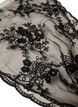 Trekantig spets&shy;sjal, Svart, Packshot image number 3