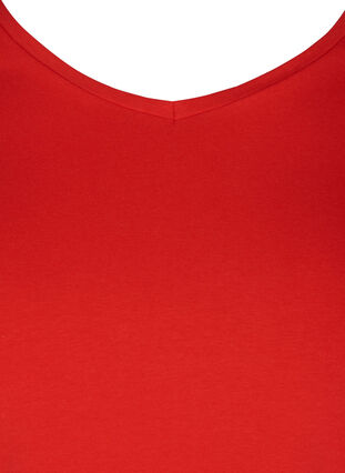 Basics t-shirt, High Risk Red, Packshot image number 2