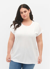 2-pack kortärmade t-shirtar, Bright White / Black, Model