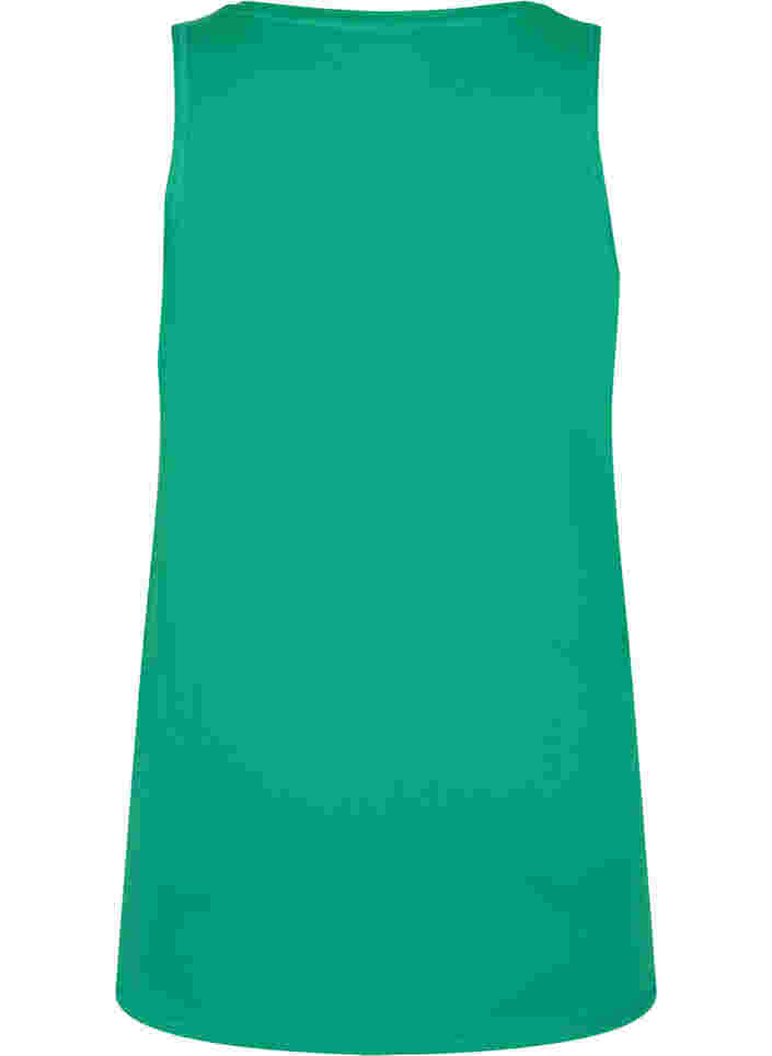 Träningstopp med v-ringning, Jolly Green, Packshot image number 1