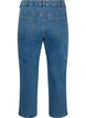 Croppade Vera-jeans med raka ben, Bl&aring;, Packshot image number 1