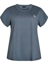 Enf&auml;rgad tr&auml;nings-T-shirt, Gr&ouml;n