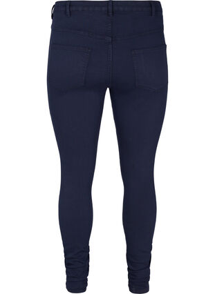Super slim Amy jeans med hög midja, Night Sky, Packshot image number 1