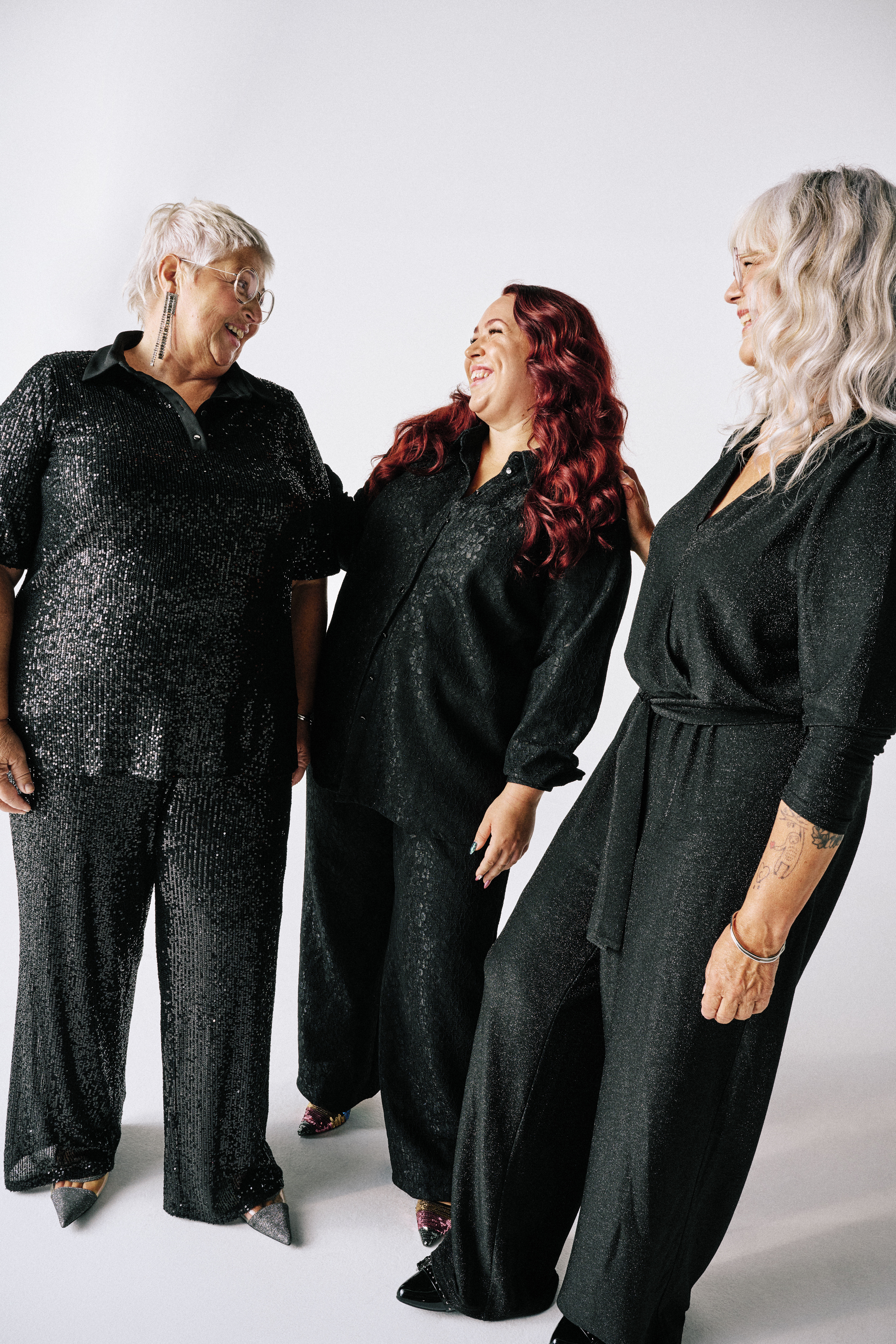 Zizzi Paljetter, spetsar och glitter, , Model