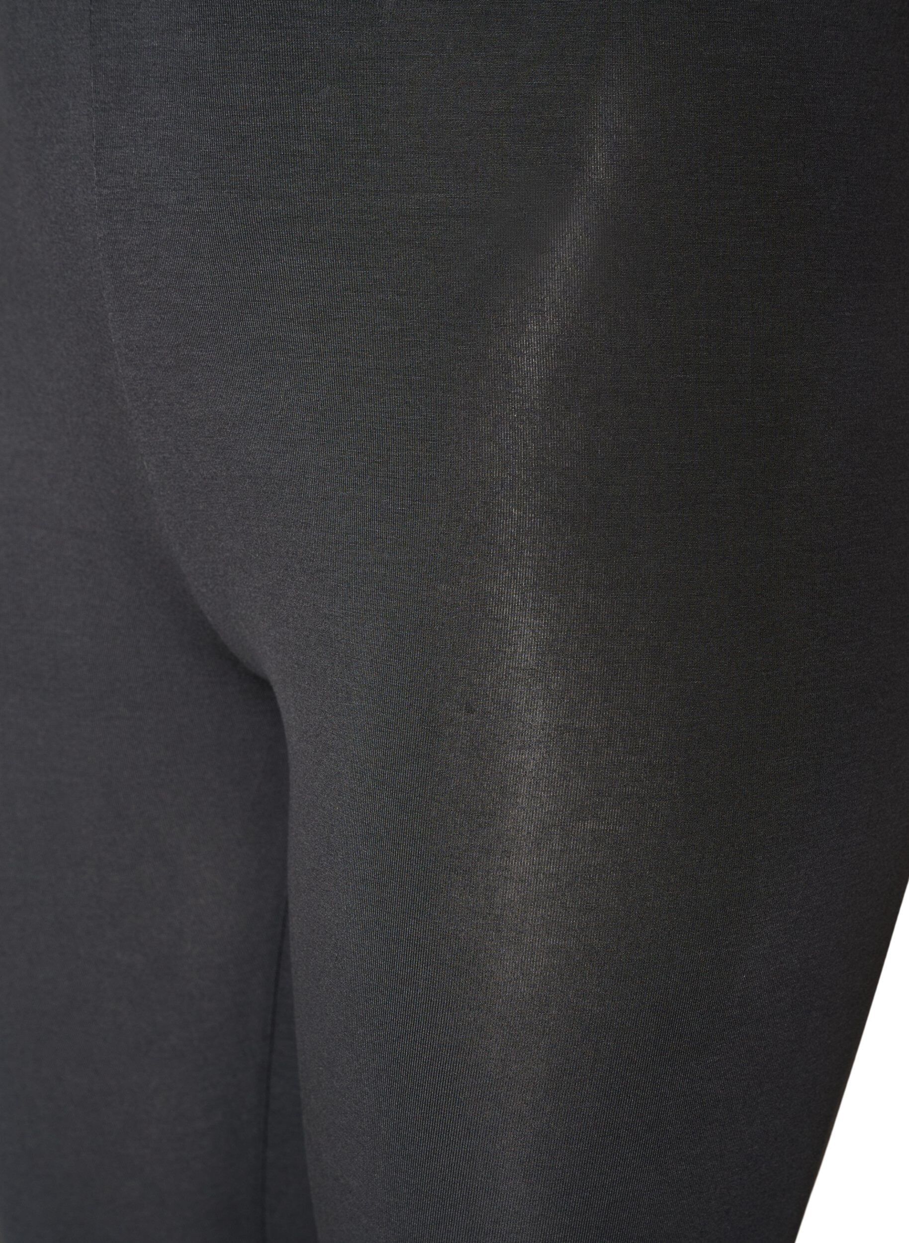 ZizziBasleggings i viskos, Gr&aring;, Packshot image number 2