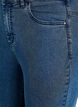 Amy jeans med h&ouml;g midja och supersmal passform, Bl&aring;, Packshot image number 2