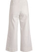 Myra jeans med h&ouml;g midja och bred passform, Vit, Packshot image number 1