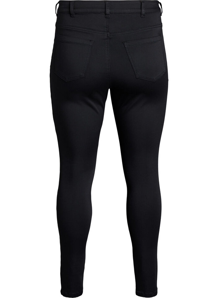 Stay Black Amy jeans med hög midja, Svart, Packshot image number 1