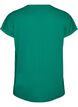 Kort&auml;rmad t-shirt i bomullsmix, Gr&ouml;n, Packshot image number 1