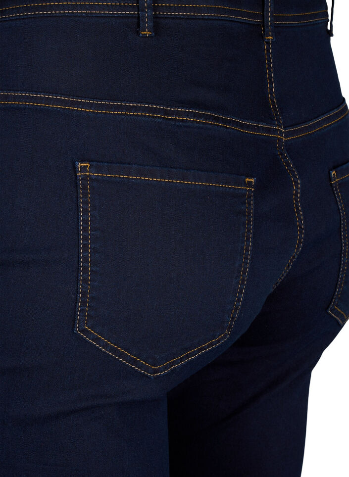 Superslimmade Amy-jeans med hög midja, Blå, Packshot image number 3