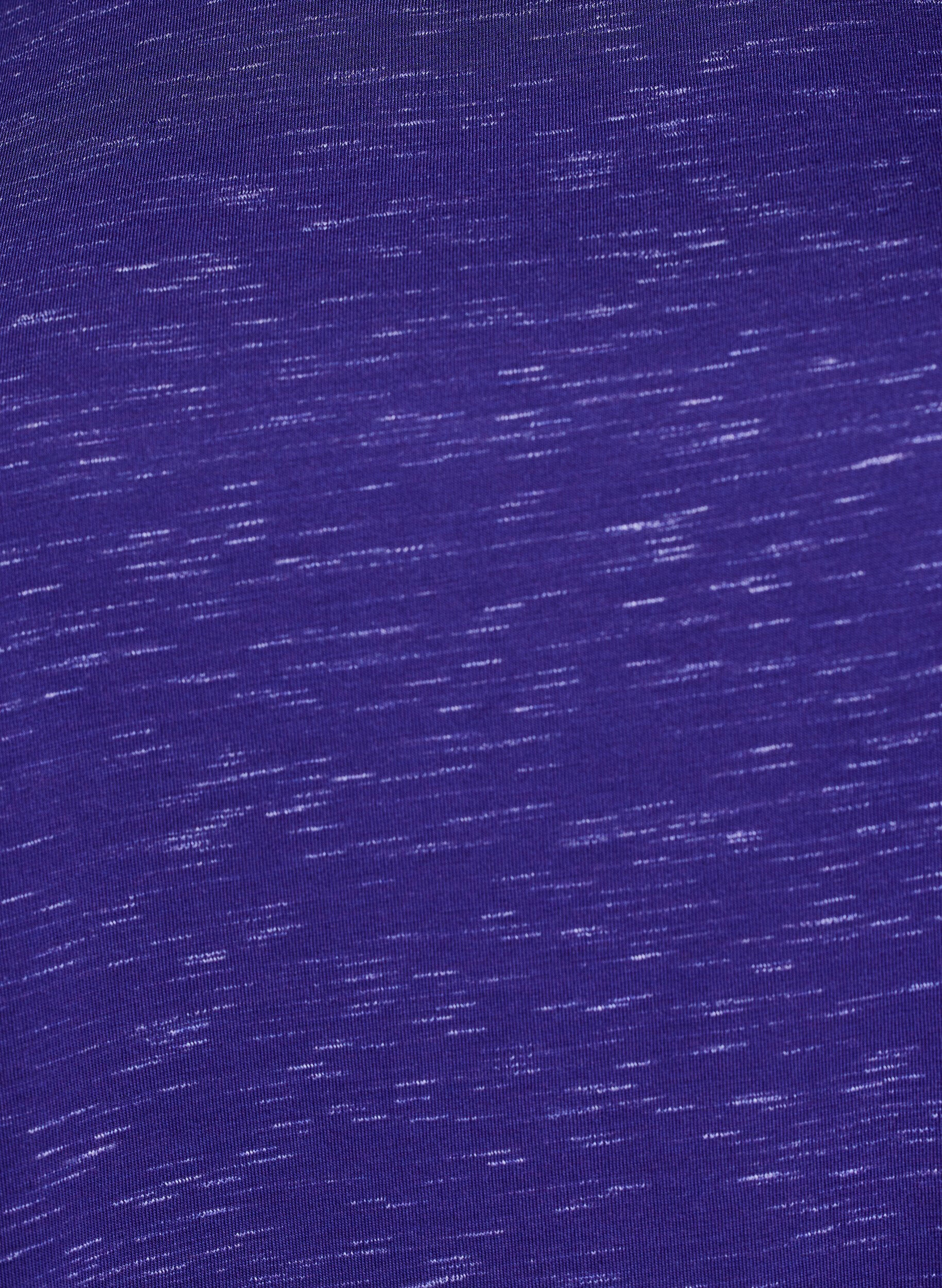 Zizzi L&ouml;s tr&auml;ningst-shirt med korta &auml;rmar, Lila, Packshot image number 2