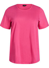 T-shirt med tryck, Rosa