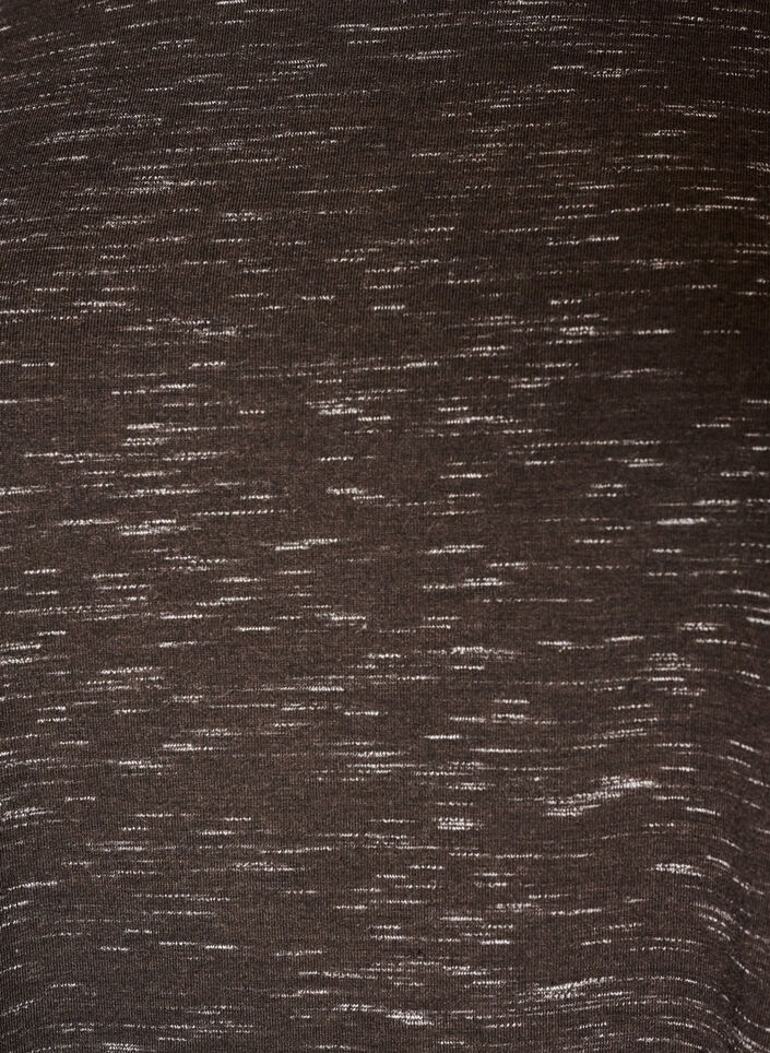 L&ouml;s tr&auml;nings t-shirt med korta &auml;rmar, Brun, Packshot image number 2