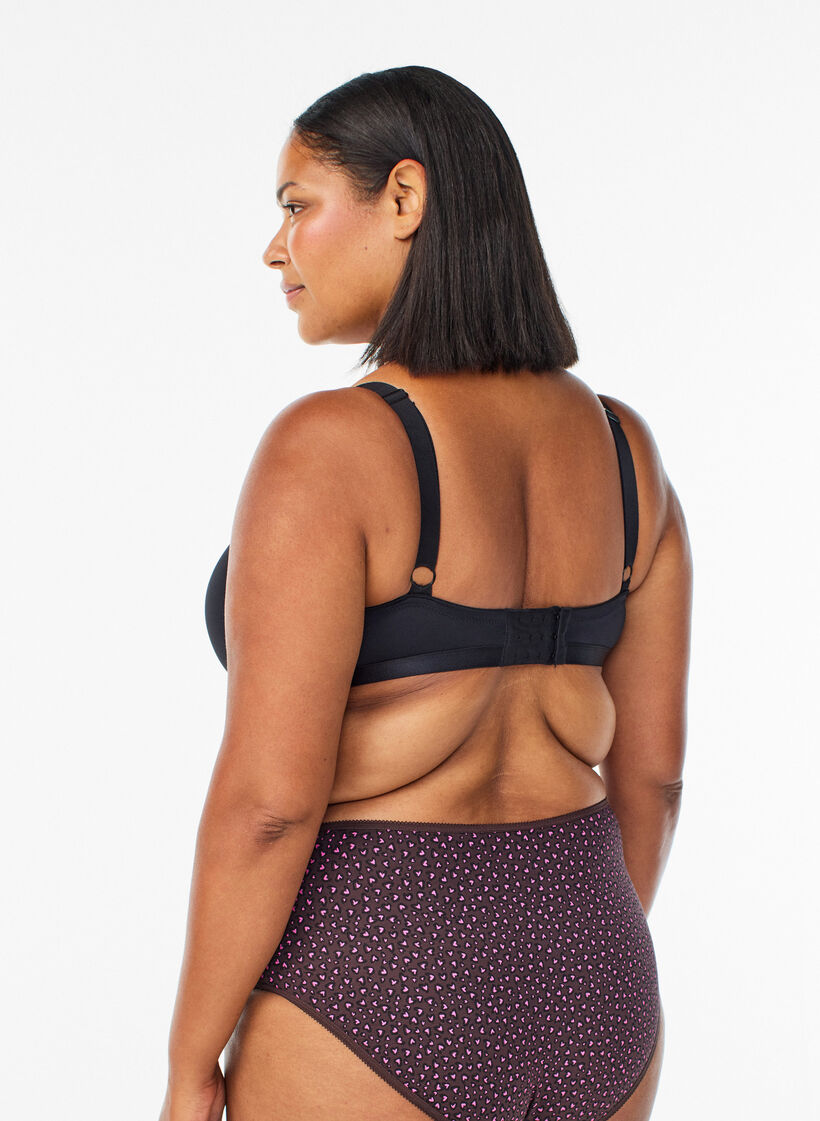 7-pack trosor med normal midja, Rosa, Model image number 1