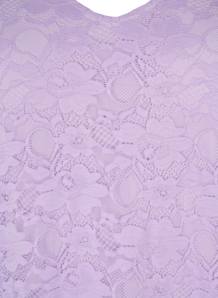 Spetsklänning med 3/4-ärmar, Lavendula, Packshot image number 2