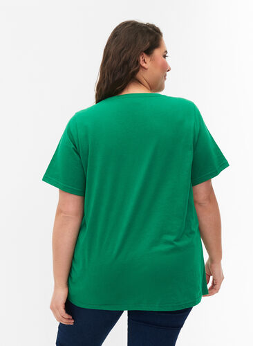 FLASH - T-shirt med rund halsringning, Jolly Green, Model image number 1