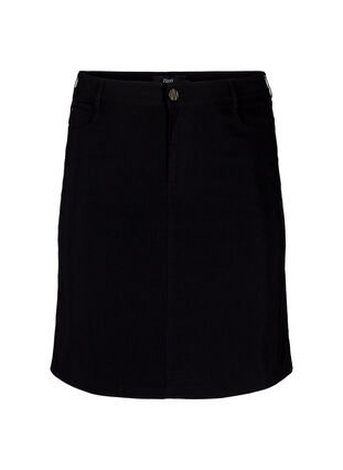 Kort kjol med insydda shorts, Black, Packshot image number 0