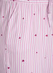 L&ouml;sa nattbyxor med r&auml;nder och hj&auml;rtan, Rosa, Packshot image number 2