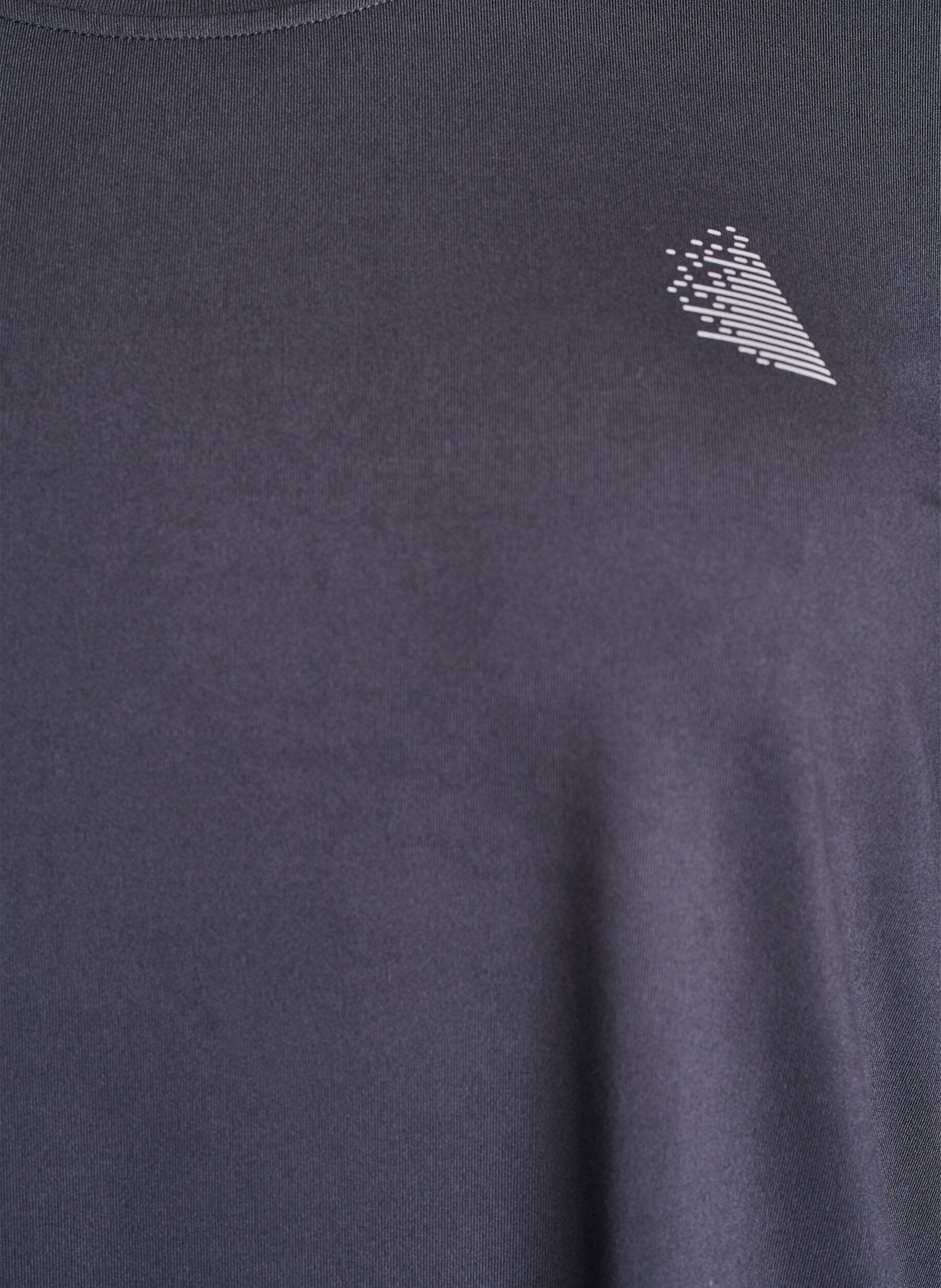 ZizziTr&auml;ningsblus med trekvarts&auml;rm, Gr&aring;, Packshot image number 2