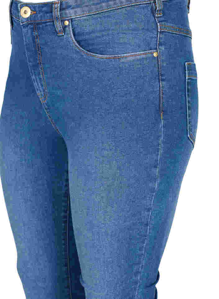 Bea jeans med super slim fit och extra hög midja, Light blue, Packshot image number 2