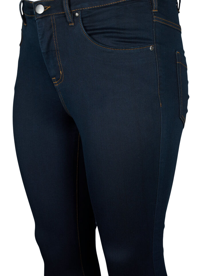 Super slim Amy jeans med h&ouml;g midja, Tobacco Un, Packshot image number 2