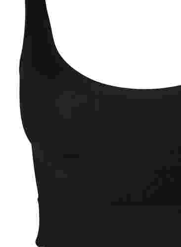 Seamless bh med rund hals, Black, Packshot image number 2