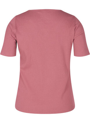 T-shirt med knappar, Deco Rose, Packshot image number 1