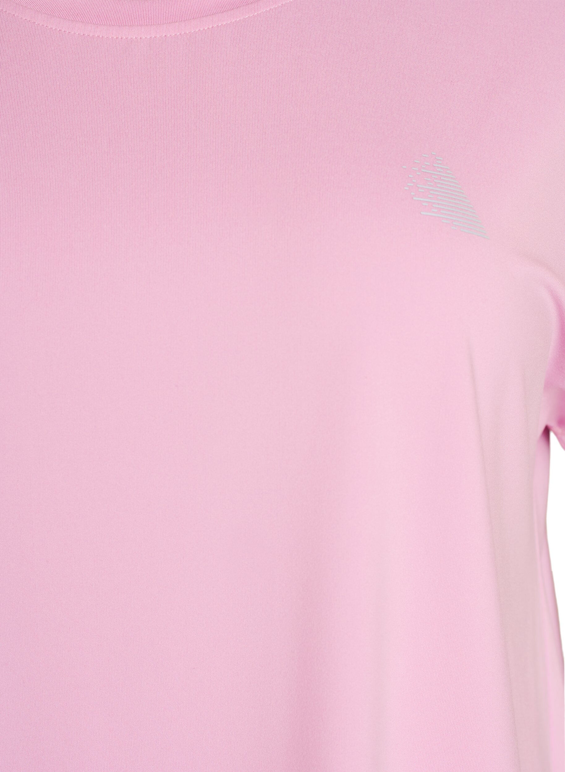 ZizziEnf&auml;rgad tr&auml;nings-T-shirt, Rosa, Packshot image number 2