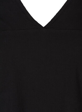 Kortärmad klänning, Black, Packshot image number 2