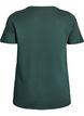 Jul-t-shirt i ekologisk bomull, Gr&ouml;n, Packshot image number 1
