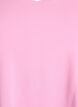 Enf&auml;rgad bas-t-shirt i bomull, Rosa, Packshot image number 2